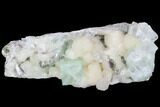 Zoned Apophyllite Crystals With Stilbite - India #91321-1